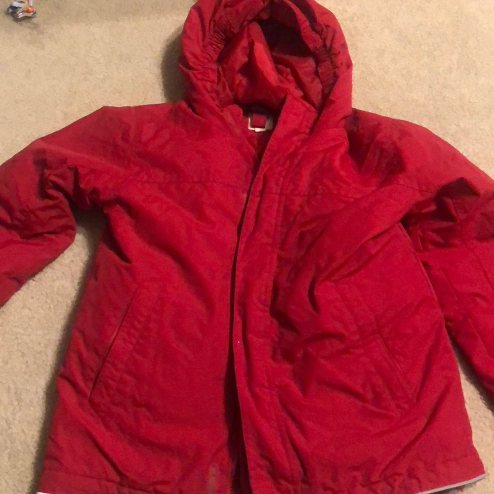 Lands End 3 in one kids jacket in size medium.